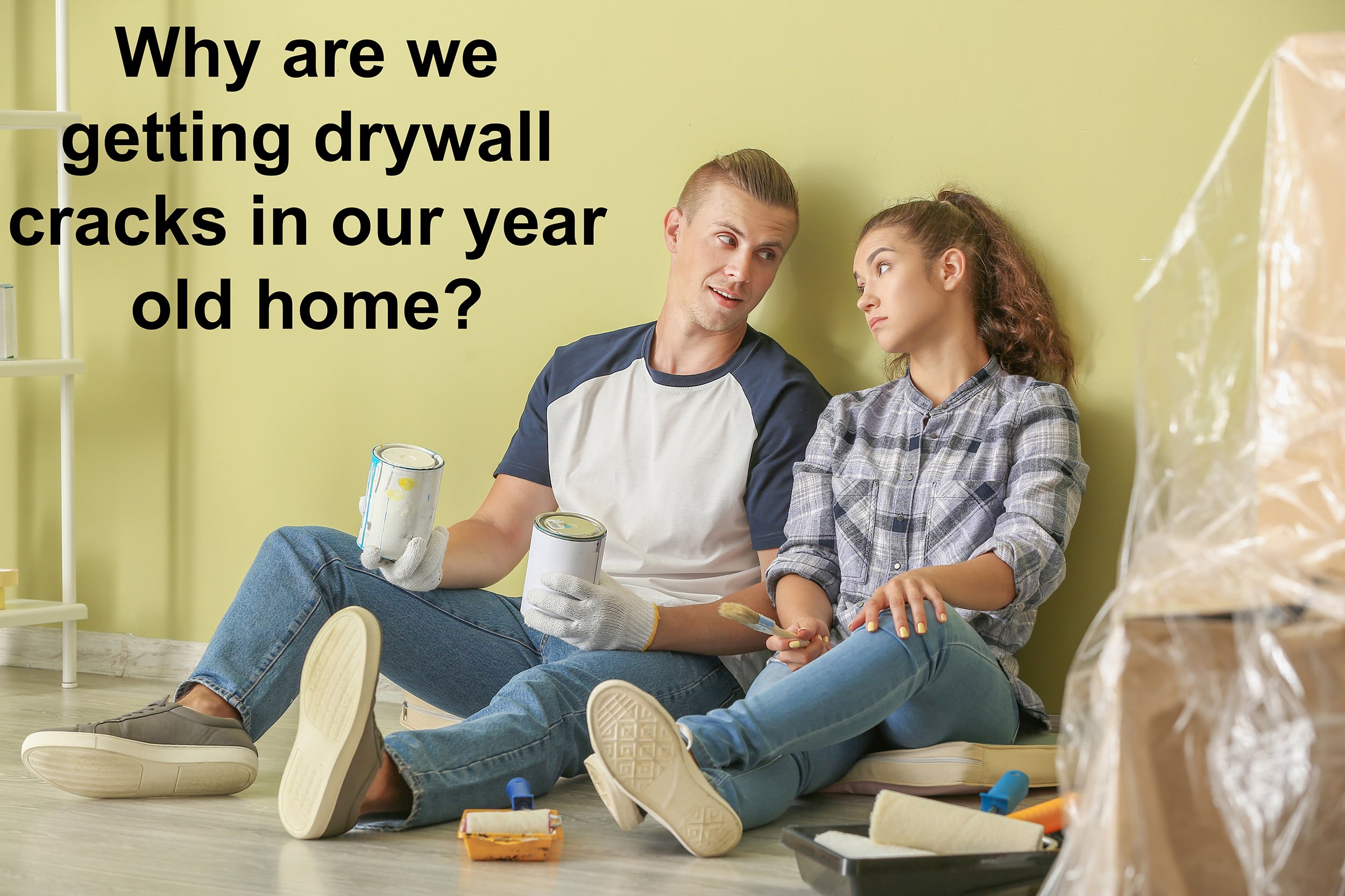 Drywall Cracks In a New House | When Typical and When Serious