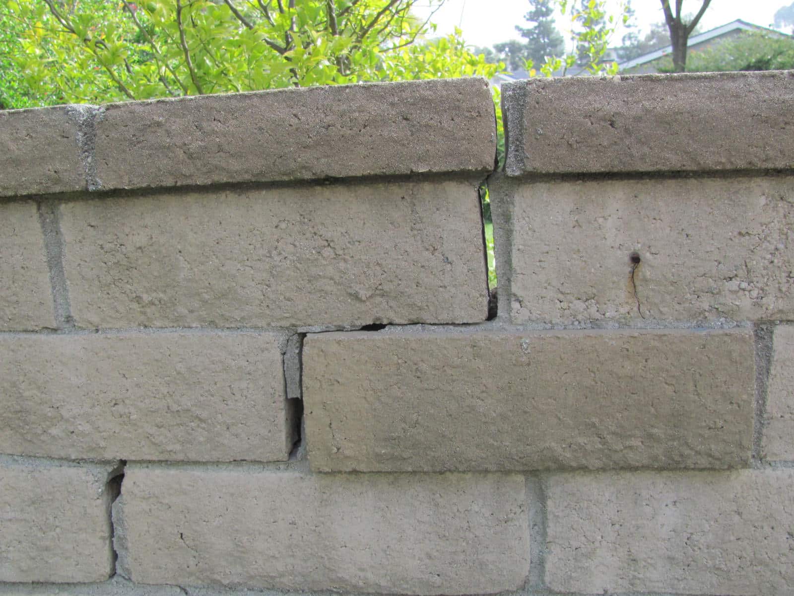 Block Wall Cracks: Reasons and Seriousness