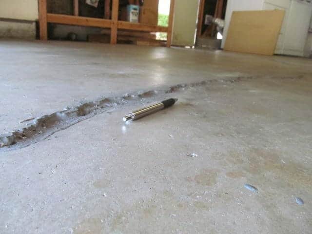 Cracks In a Concrete Garage Floor: When Are They Serious