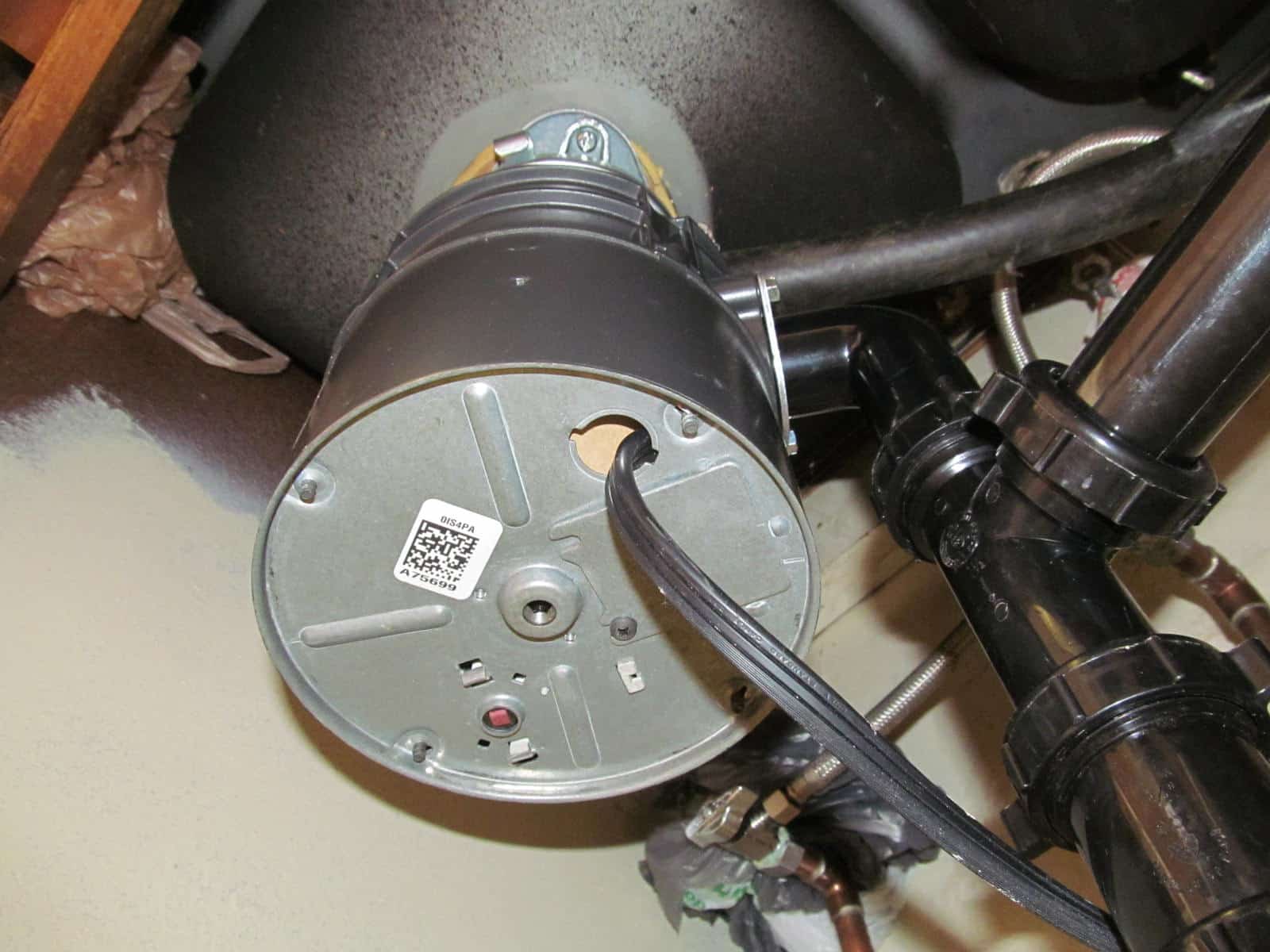 Disposal - electrical wire connector missing or loose