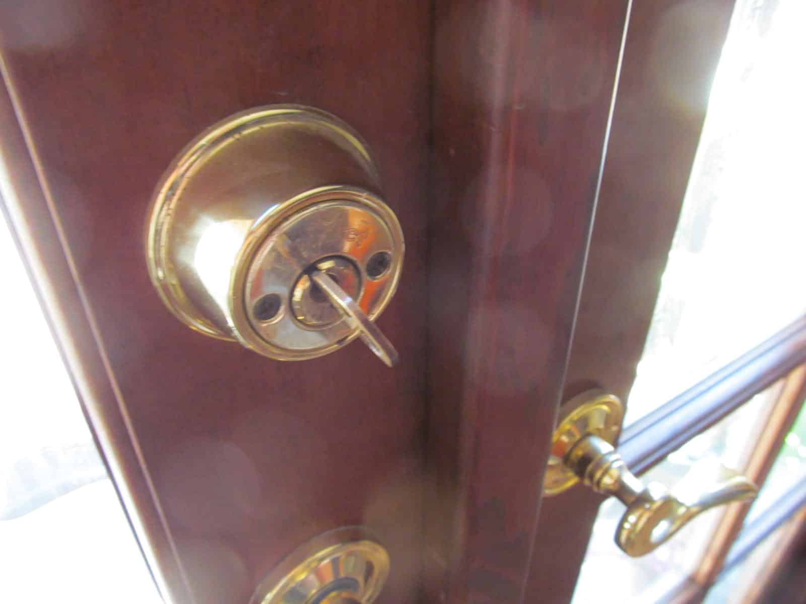 Interior Key Lock On Dead Bolts Is A Major Safety Issue