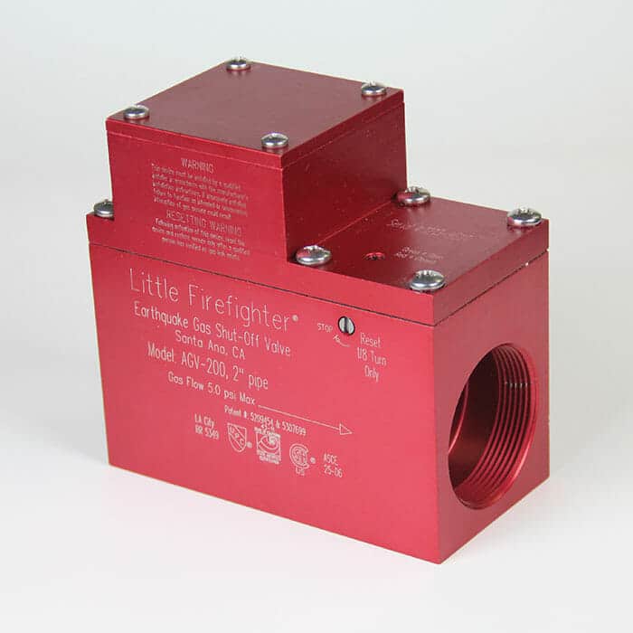 Seismic shut-off valves on gas meters | Earthquake Safety