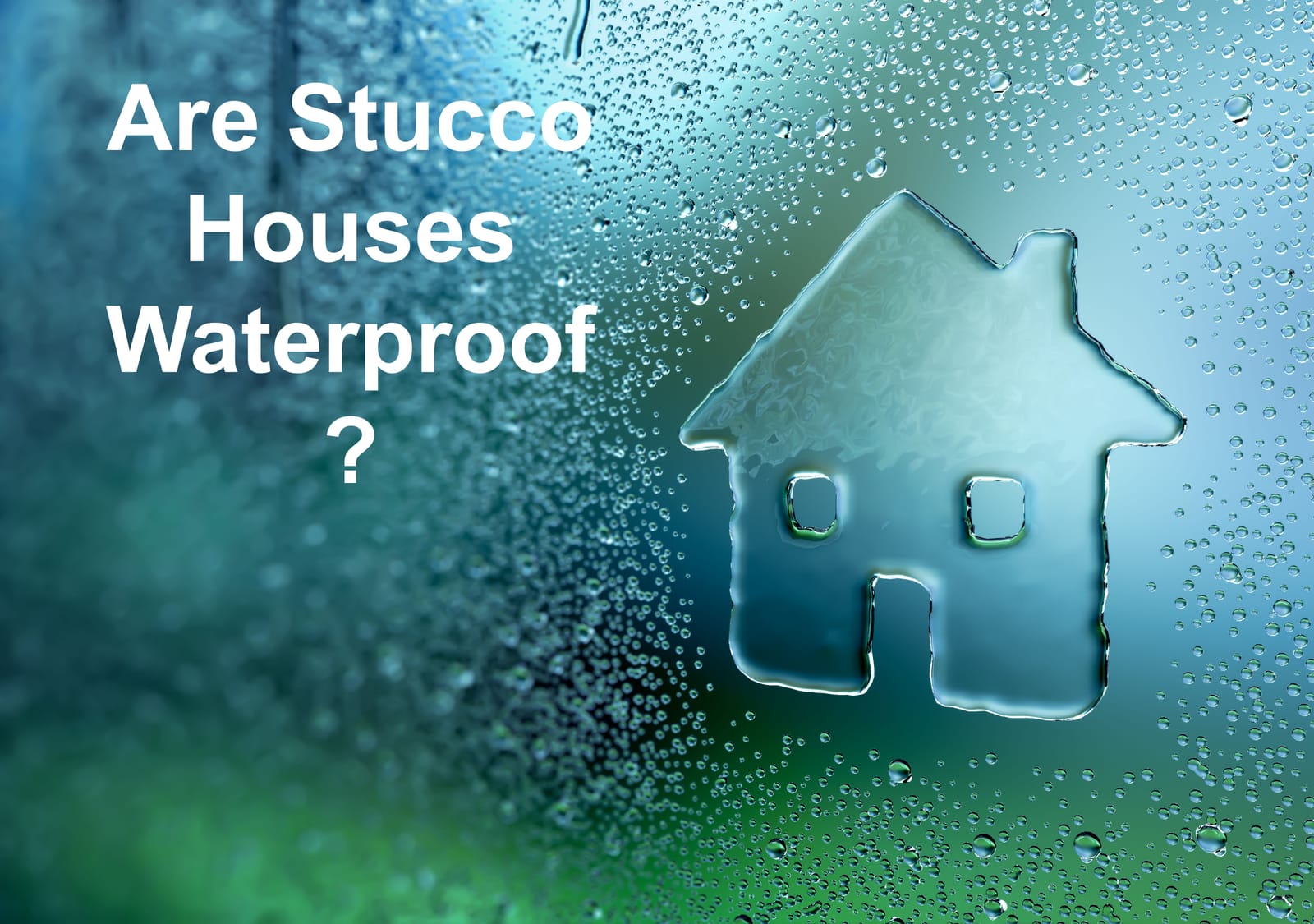 Is Stucco Waterproof | Does Stucco Leak