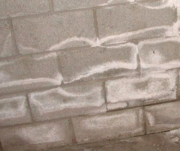 Retaining Wall with Efflorescence: White Chalky Powdery Look &amp; When A Concern