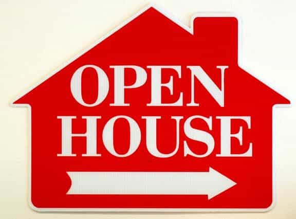 Open House Sign