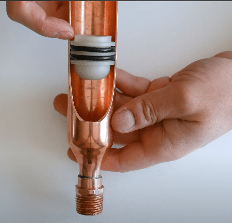 Water hammer arrestor internals