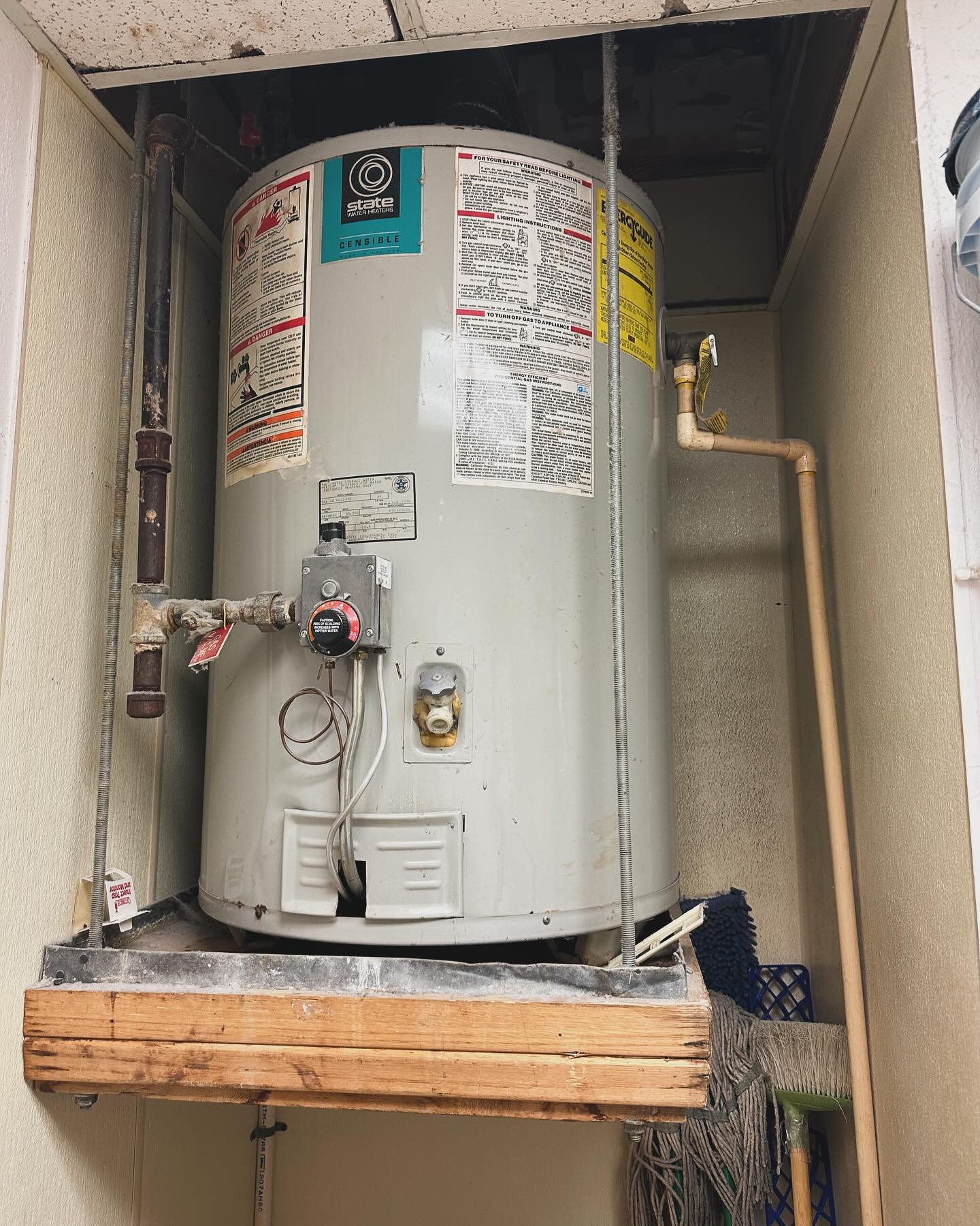 Leaning Water Heaters Can Be A Safety Concern